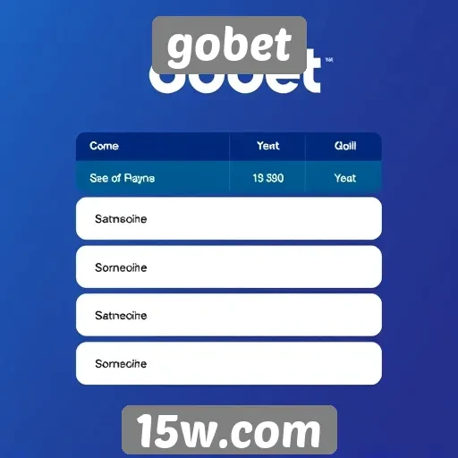 Comparação de métodos de pagamento no site gobet